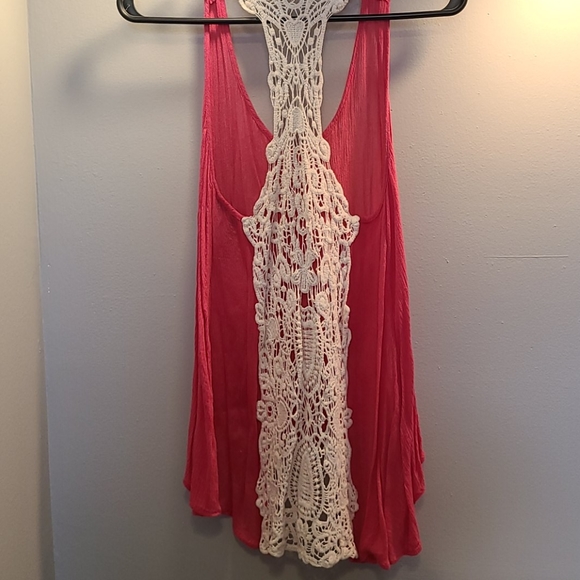 fun and flirty Other - Crochet Summer Tank Top / Swim Cover Up